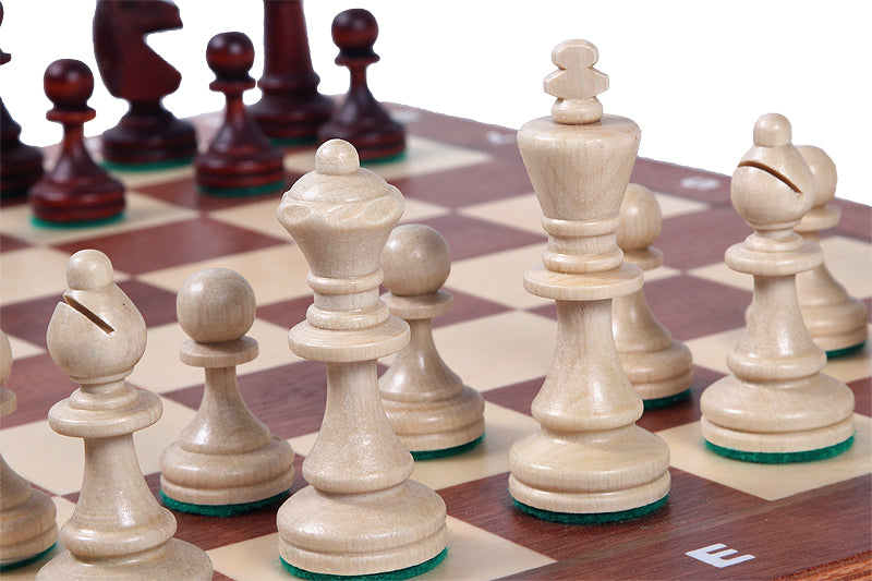 TOURNAMENT No 4 Inlaid (intarsia) with double queen - New Line - TOURNAMENT No 4 Inlaid (intarsia) with double queen - New Line