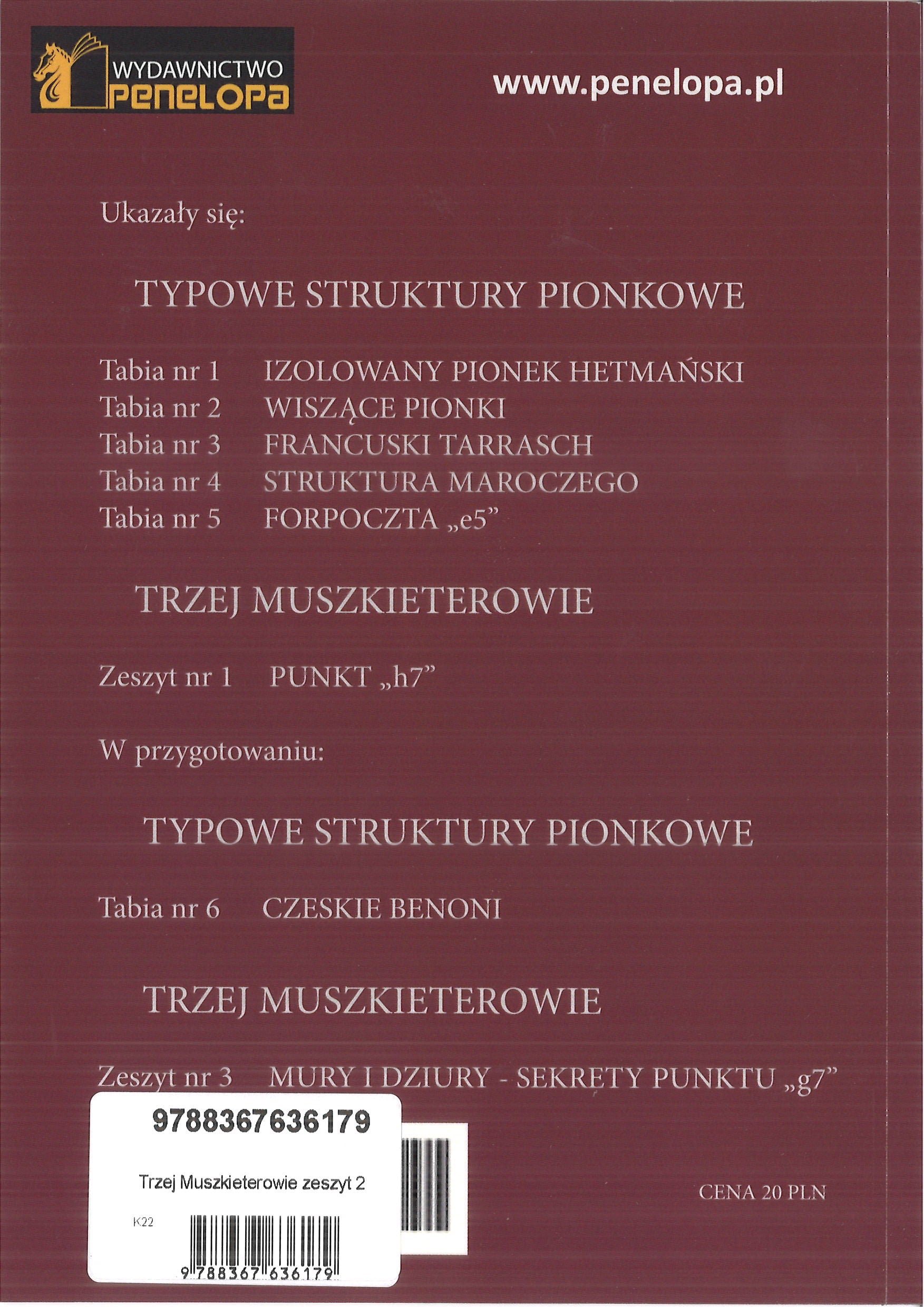 Los tres mosqueteros, cuaderno n.º 2 «El talón de Aquiles f7» - I. Gawle, J. Moraś - Los tres mosqueteros, cuaderno n.º 2 «El talón de Aquiles f7» - I. Gawle, J. Moraś
