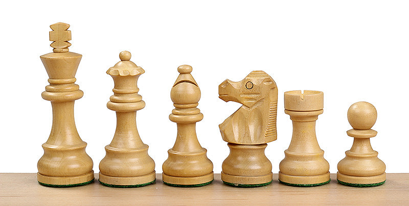 No6 Sapele Chessboard + 3.75" French Acacia pieces - b04308a3e393d8f6af6d26ac9b6472fa