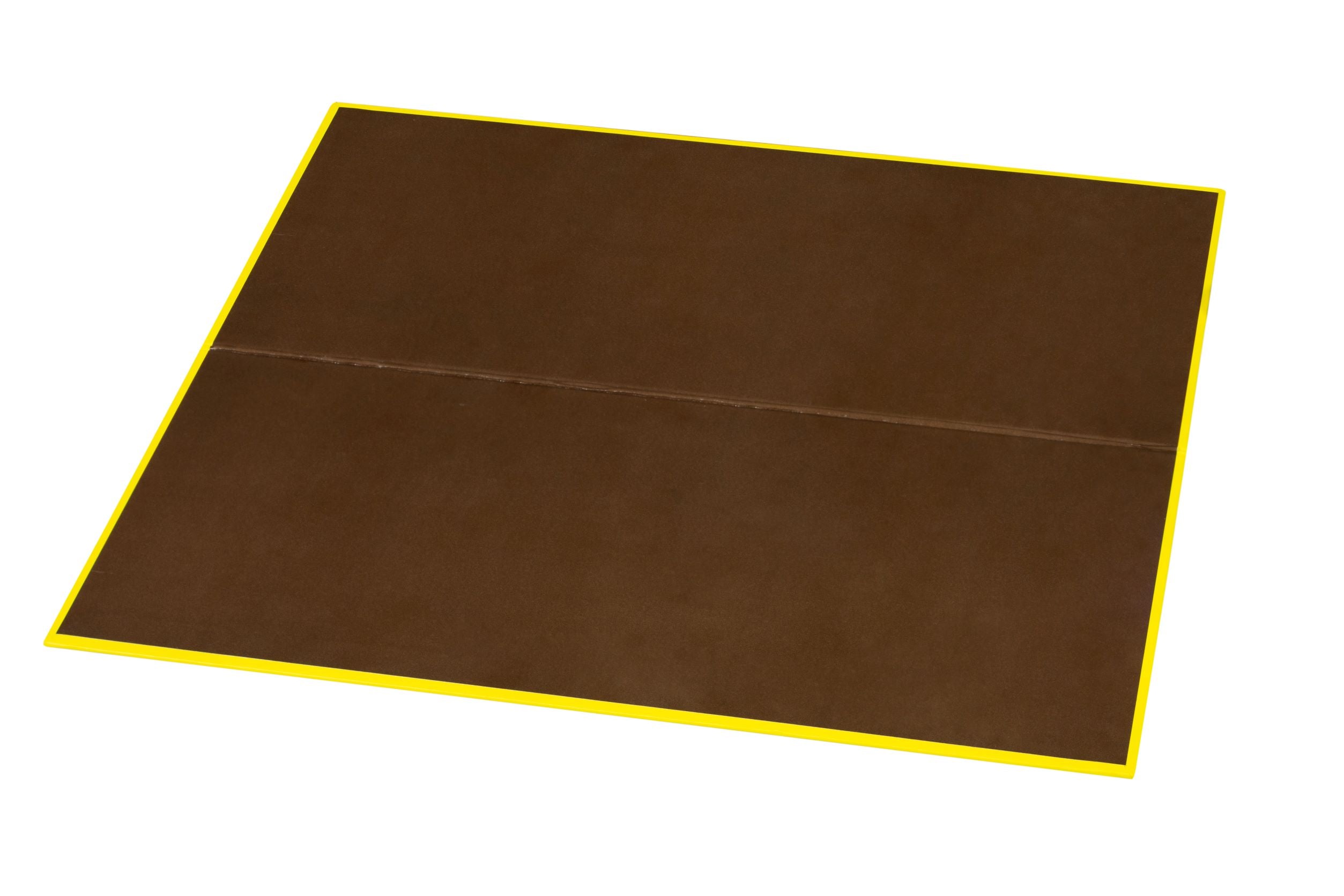 Sunrise Chess & Games Cardboard Chessboard yellow/brown, mat, brown rev. - Sunrise Chess & Games Cardboard Chessboard yellow/brown, mat, brown rev.