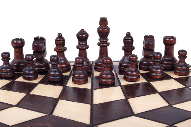 CHESS SET FOR THREE PLAYERS – MEDIUM - CHESS SET FOR THREE PLAYERS – MEDIUM