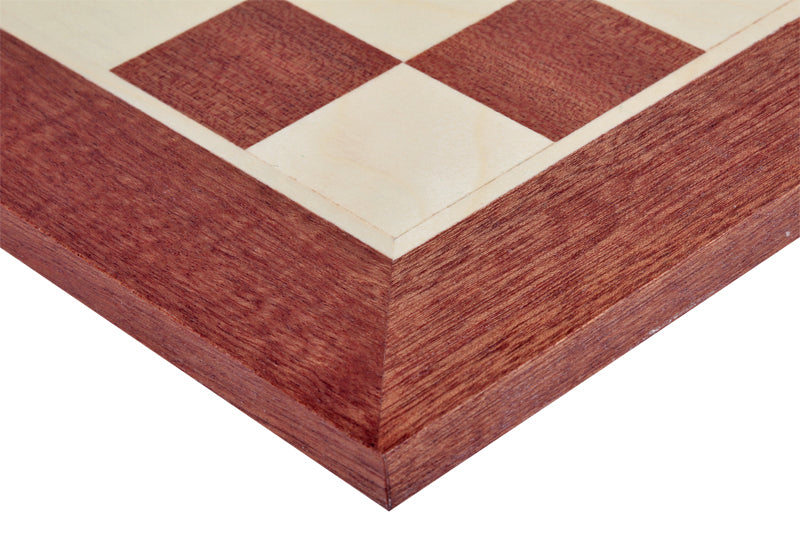 No6 Sapele Chessboard + 3.75" French Acacia pieces - No6 Sapele Chessboard + 3.75" French Acacia pieces