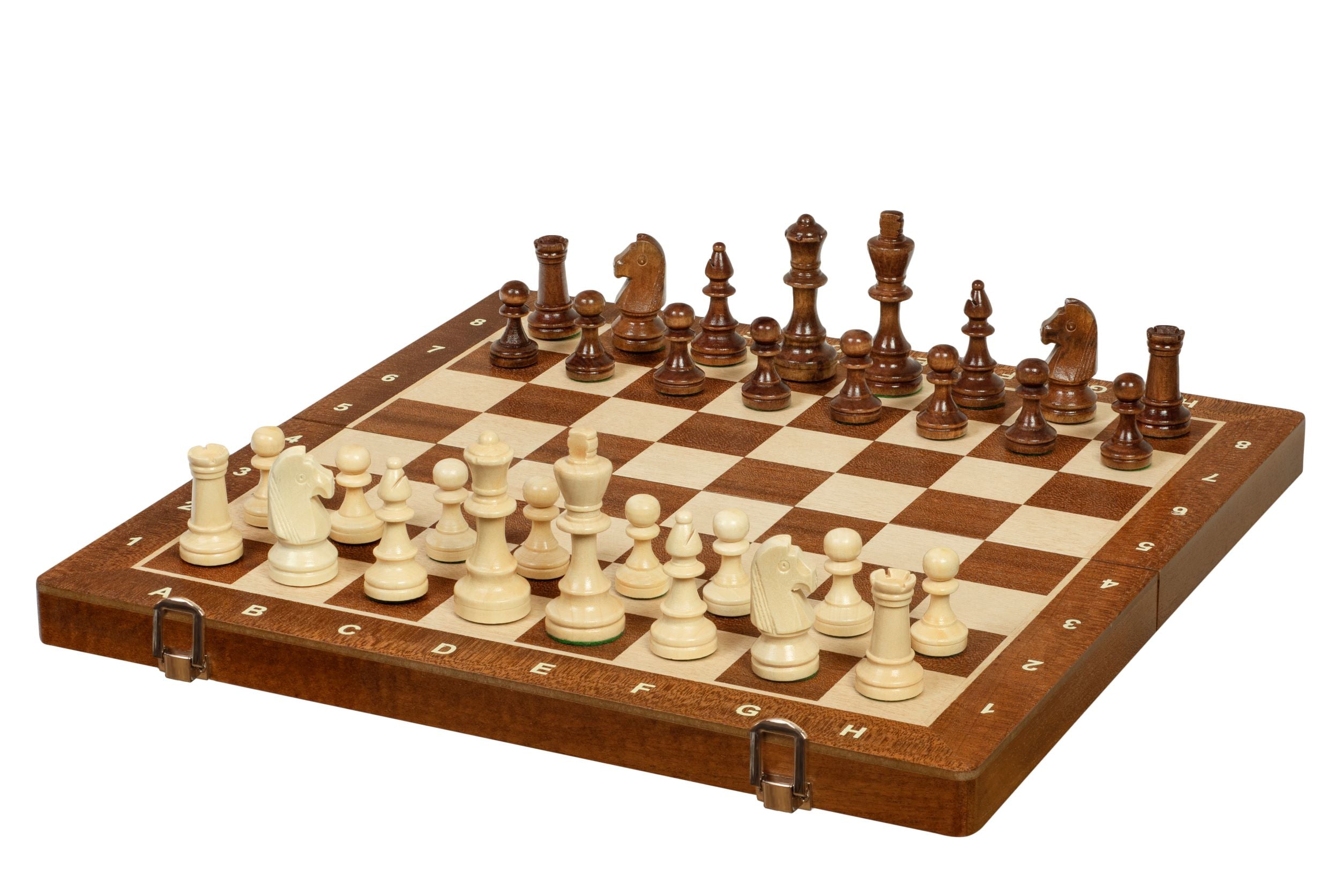 Sunrise tournament chess set no. 4 Exclusive (38x38cm) - Sunrise tournament chess set no. 4 Exclusive (38x38cm)