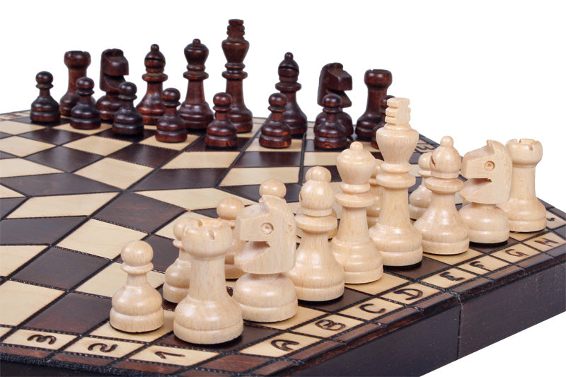 CHESS SET FOR THREE PLAYERS – MEDIUM - CHESS SET FOR THREE PLAYERS – MEDIUM