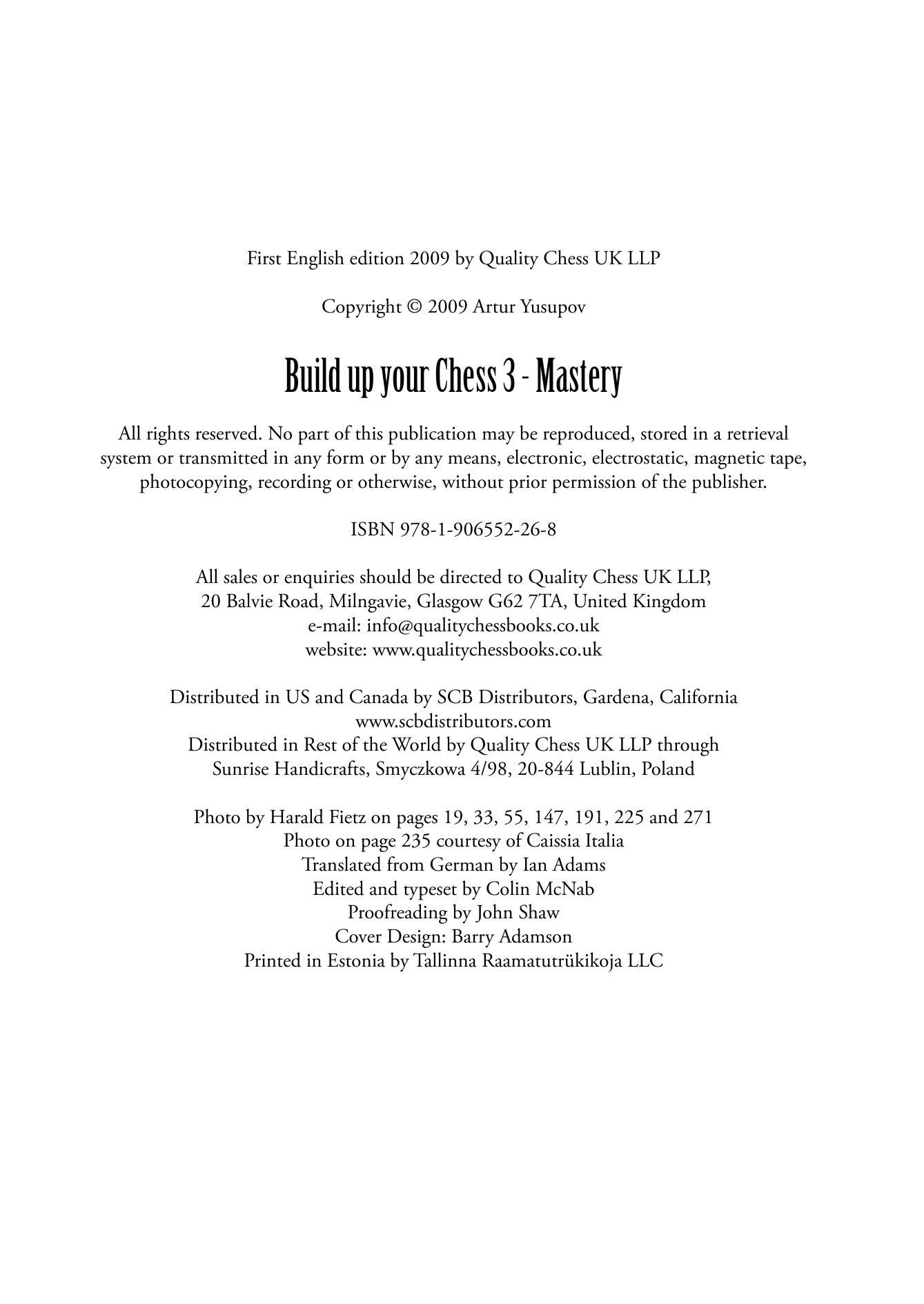 BUILD UP YOUR CHESS WITH ARTUR YUSUPOV-VOL.3 2022 - 18fe2e8f4297fc4848d187f10289d691