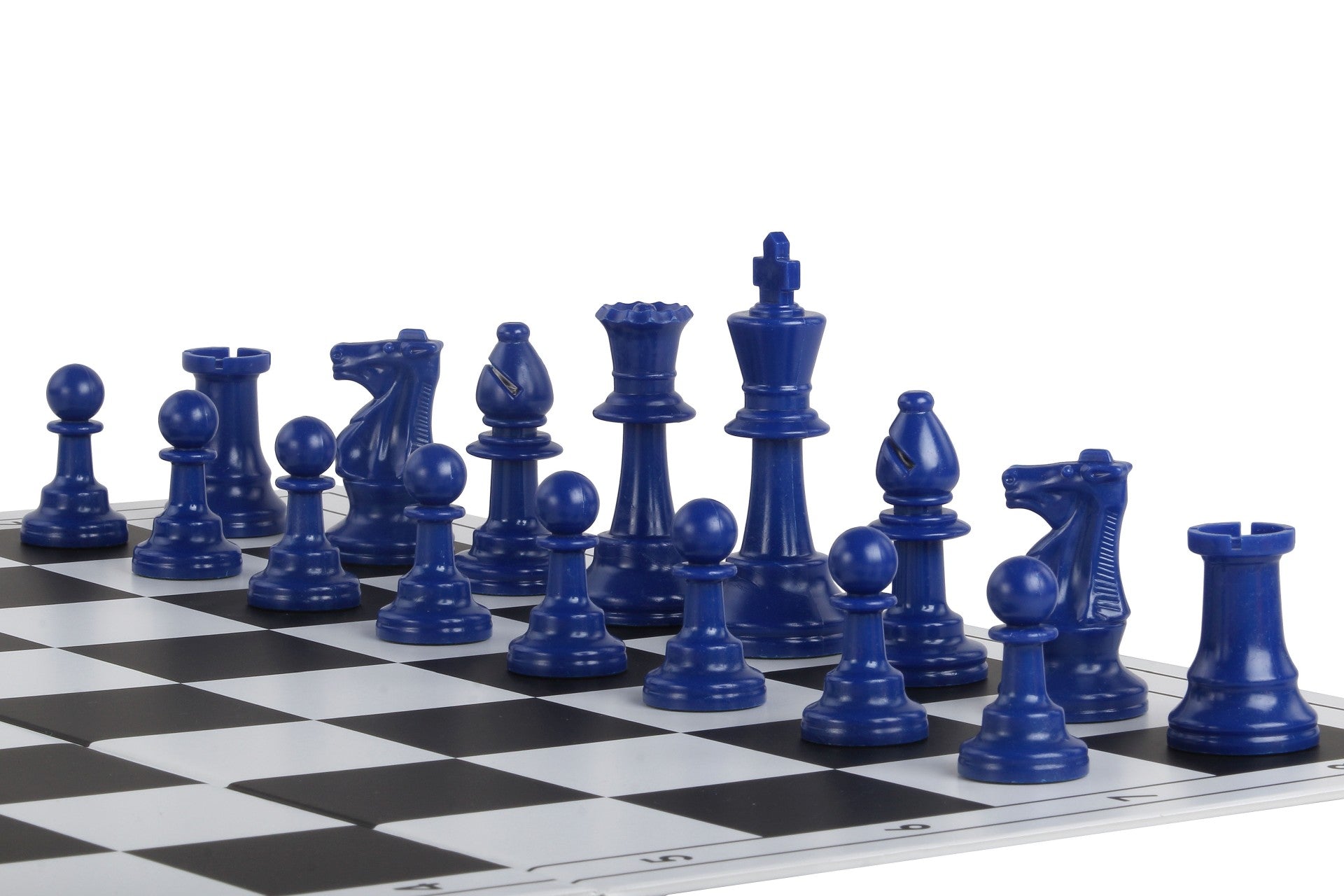 Blue chess pieces No. 6 - Blue chess pieces No. 6