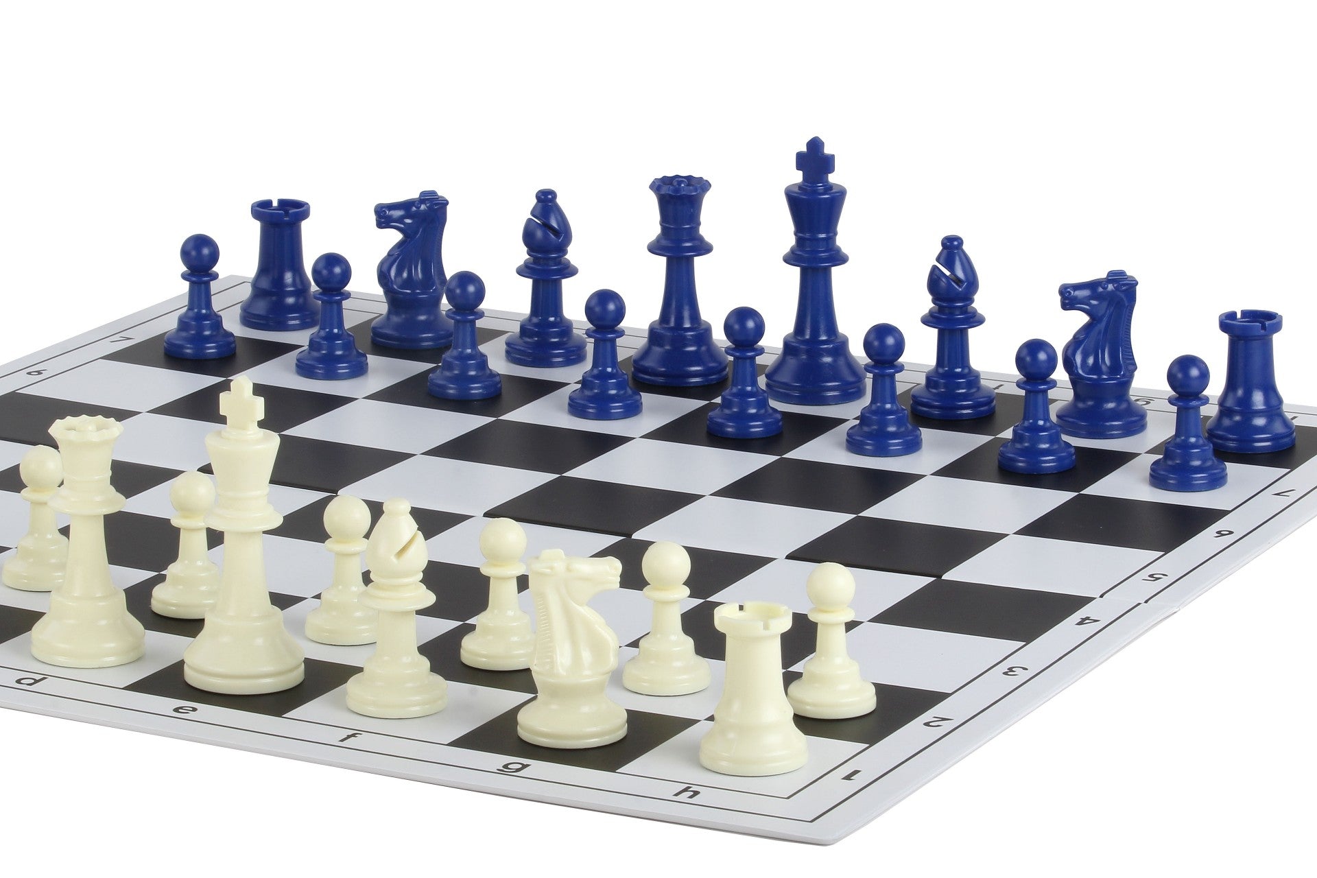 Blue chess pieces No. 6 - Blue chess pieces No. 6