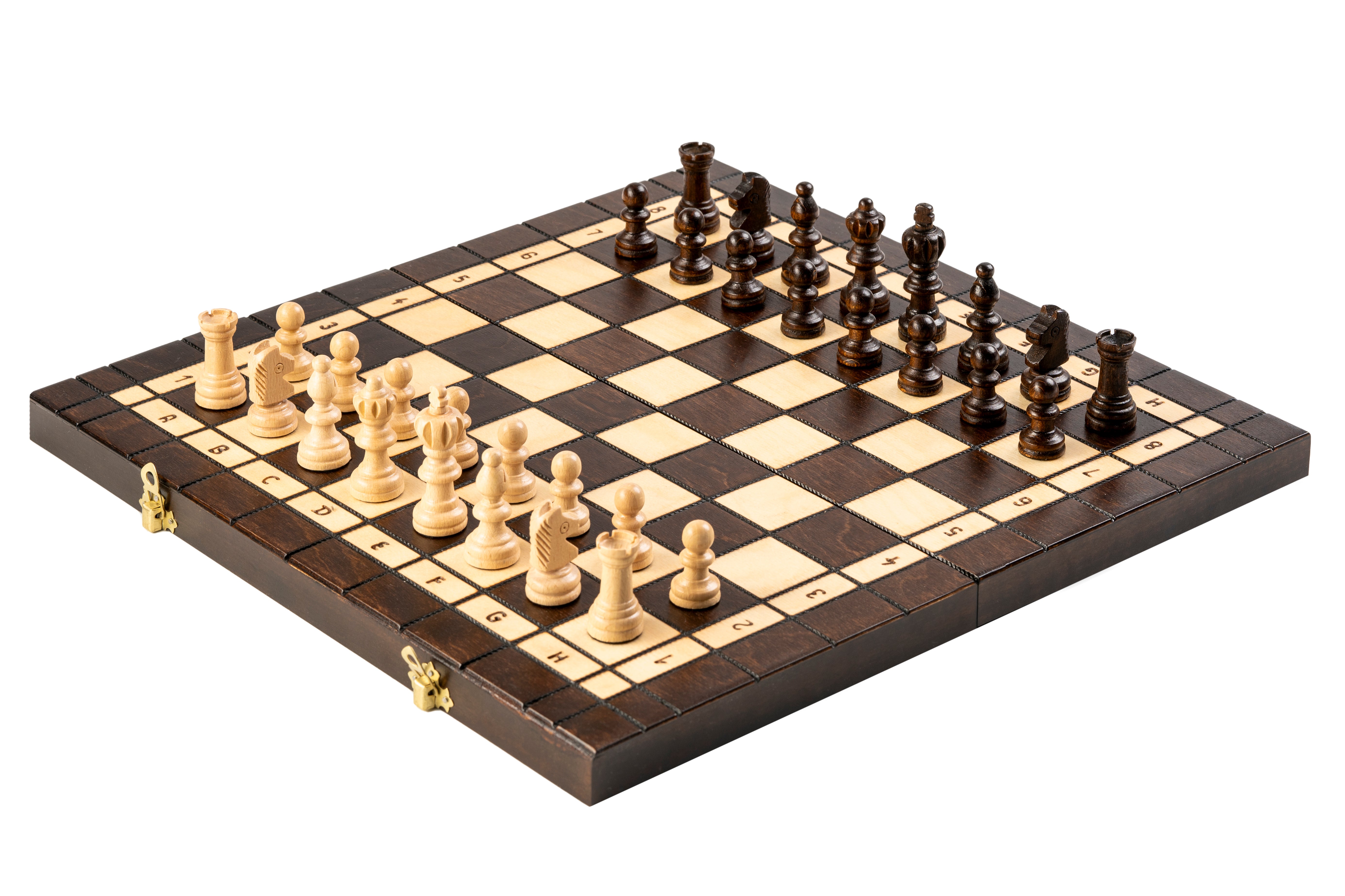 3-in-1 WOOD SET (40x40cm) CHASSETS + WARCABS + BACKGAMMON - 3-in-1 WOOD SET (40x40cm) CHASSETS + WARCABS + BACKGAMMON