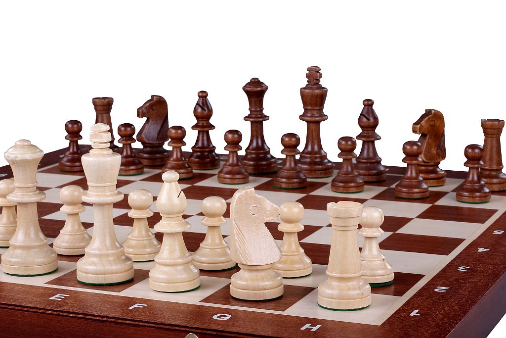 Tournament Chess No. 5 Sunrise, Inlaid - d9bdd82d49963f257a13369908ec9f55