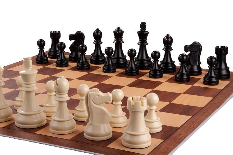DGT BROWN SET chess pieces + board + DGT1002 - 384cd7f6f3ed0e4d8ce70c88c5b725ff