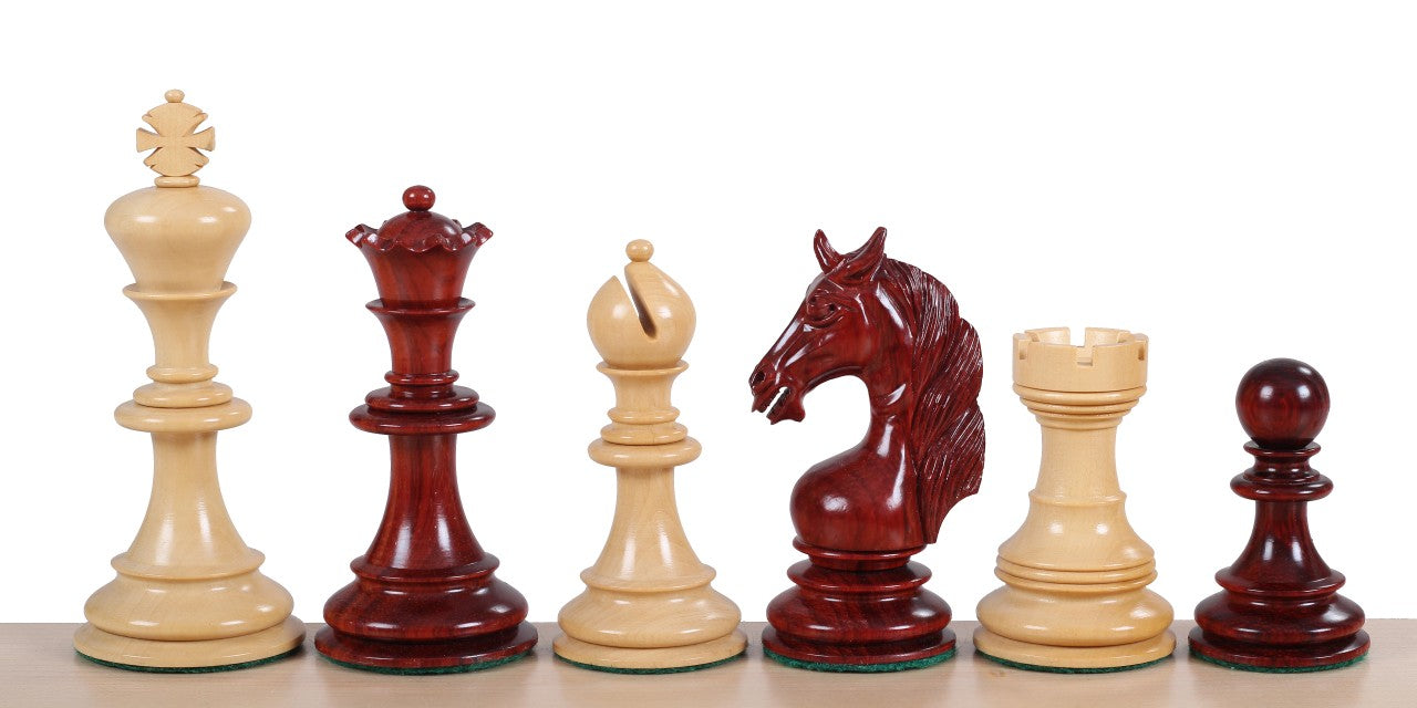 UNICORN REDWOOD 4,25" chess pieces - UNICORN REDWOOD 4,25" chess pieces