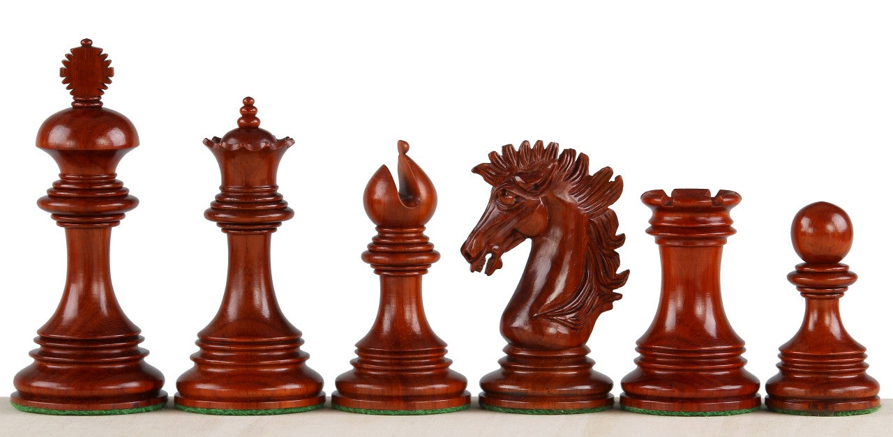 SUNRISE EXCLUSIVE REDWOOD 4,25" chess pieces - 953d3350490b4a3da622fd41271f336d