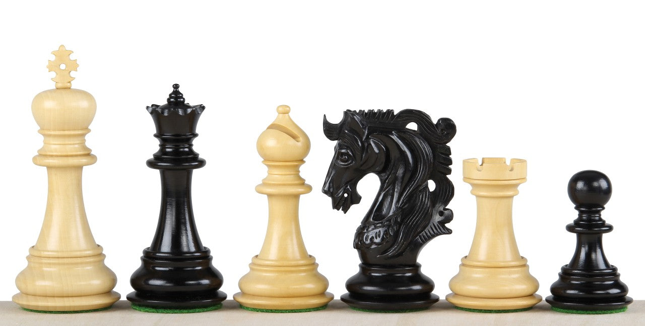 ELVIS KNIGHT EBONY 4,25" chess pieces - ELVIS KNIGHT EBONY 4,25" chess pieces