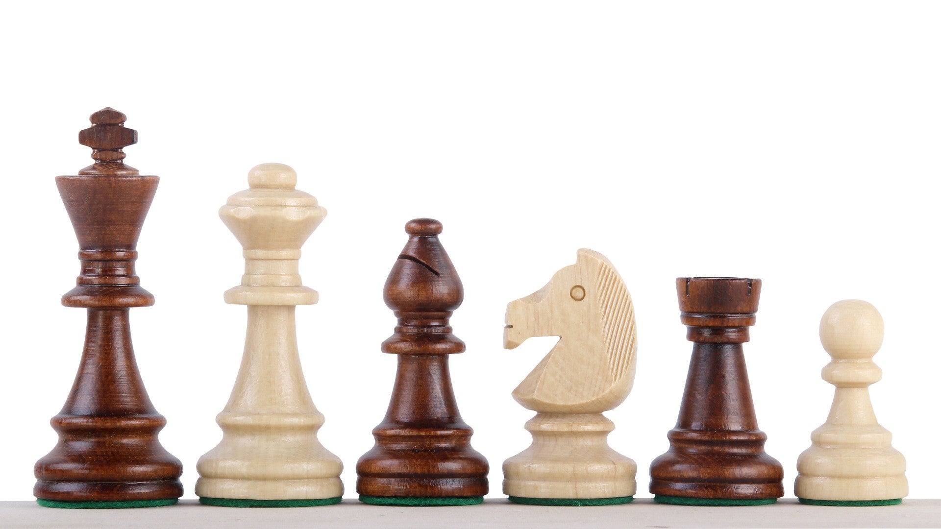 STAUNTON No.6 Carved Wooden Chess Pieces - 6171cda469174bd9795037cb0ca6842e