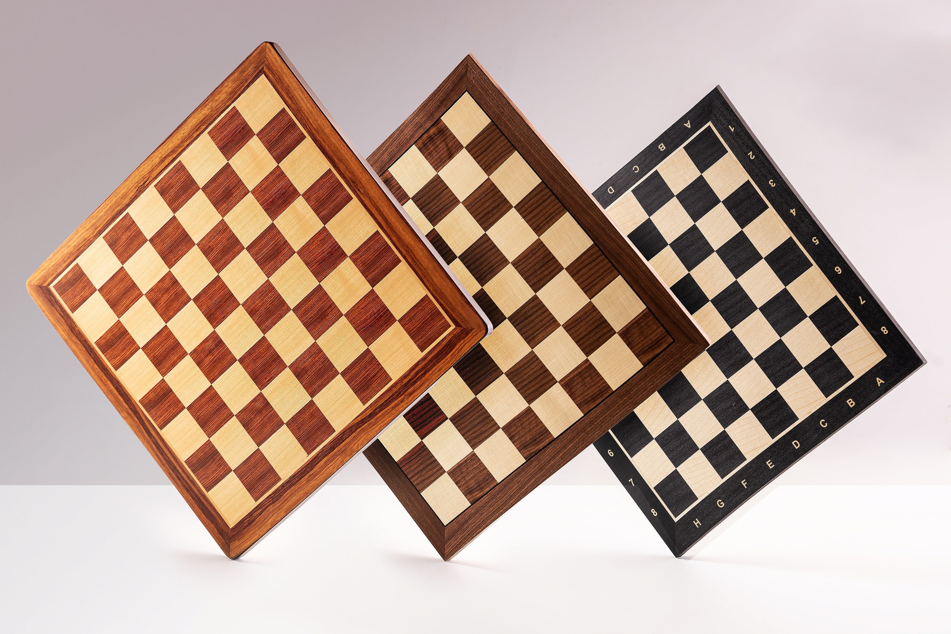 Size No 5 (with coordinates) mahogany/sycamore LIGHT edge - Size No 5 (with coordinates) mahogany/sycamore LIGHT edge