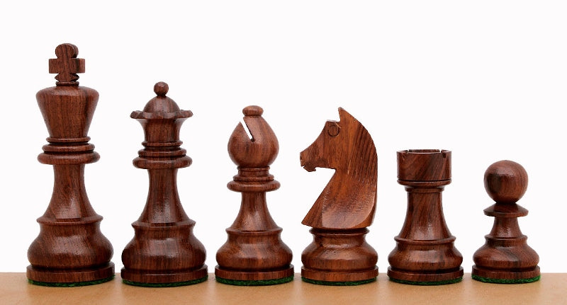 TOURNAMENT No5 intarsy GERMAN KNIGHT ACACIA 3,5" pieces - TOURNAMENT No5 intarsy GERMAN KNIGHT ACACIA 3,5" pieces