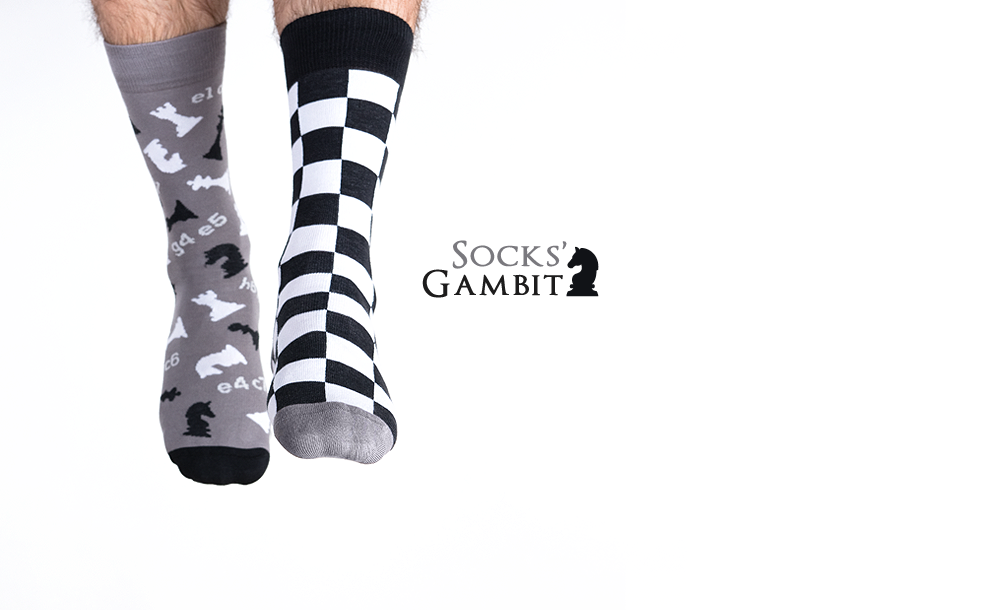 Calcetines de ajedrez Nanushki - talla 36-39 - Calcetines de ajedrez Nanushki - talla 36-39