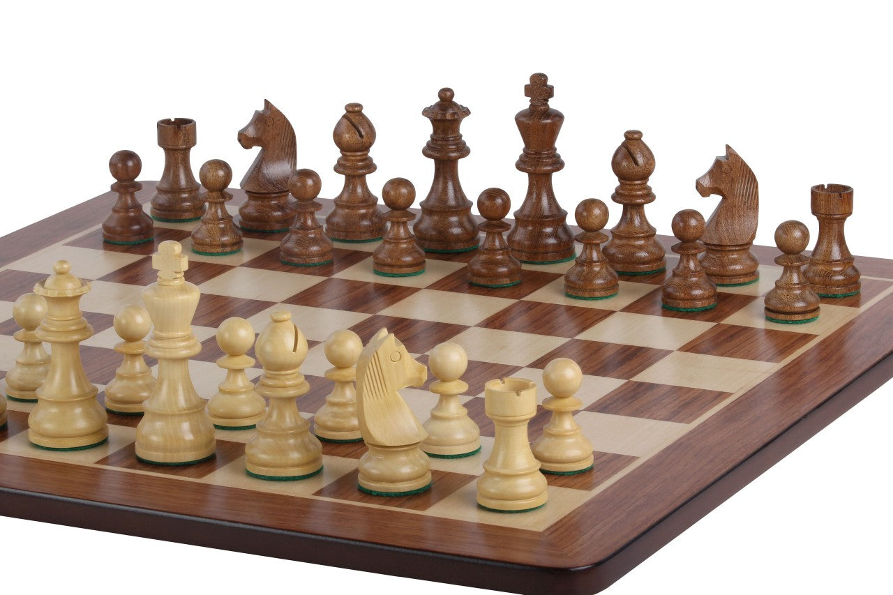 Tournament chess set No. 5 - 50mm board + German Knight 3.5" pieces - 7ffe422c23e93e593fb4132e0861cc1f