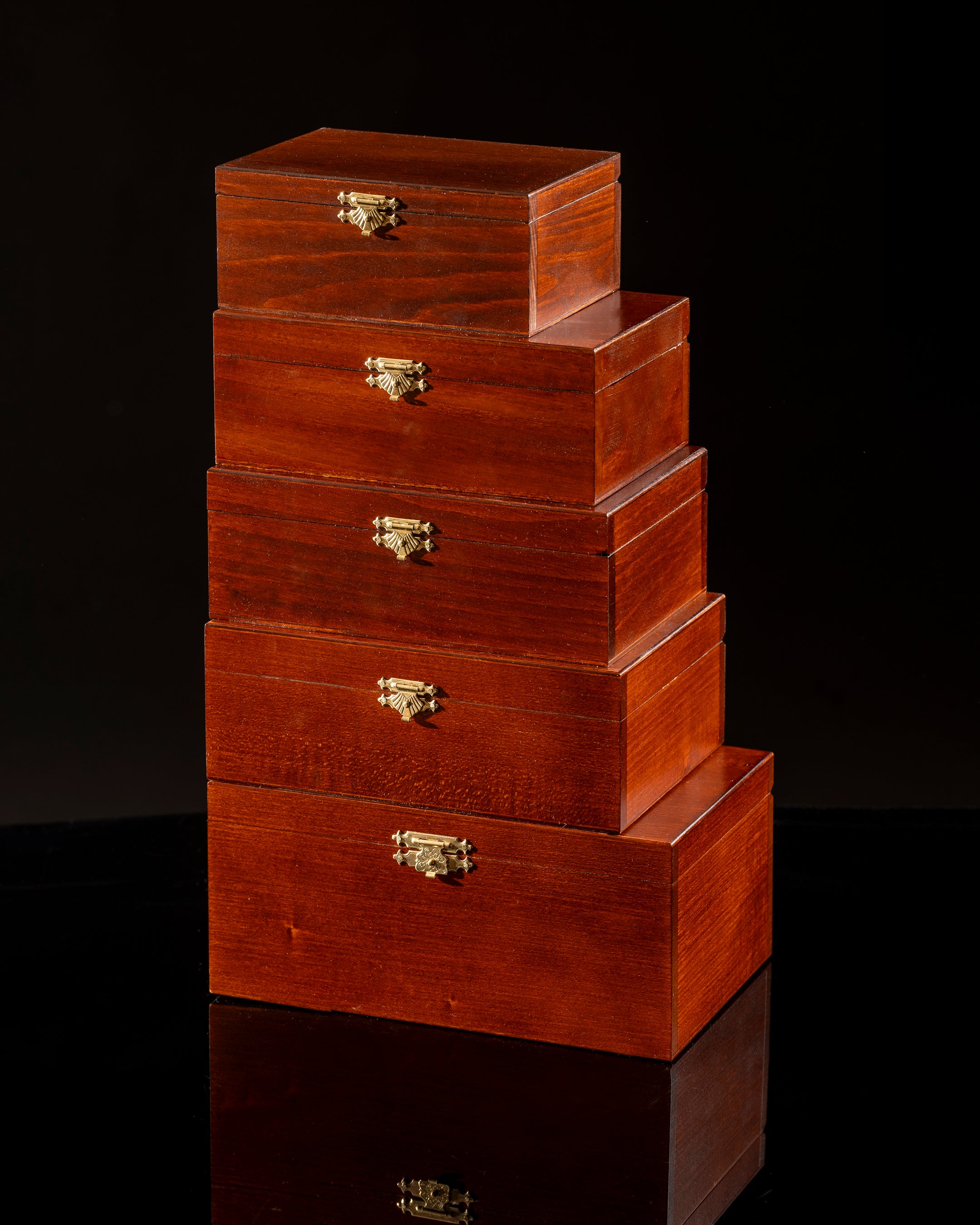 STAUNTON No 4 Wooden Box (dark) - 9c3055b6cc839cdb7967c968b976228c