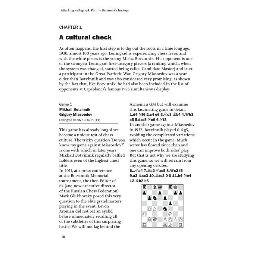 Attacking with g2-g4 - Attacking with g2-g4