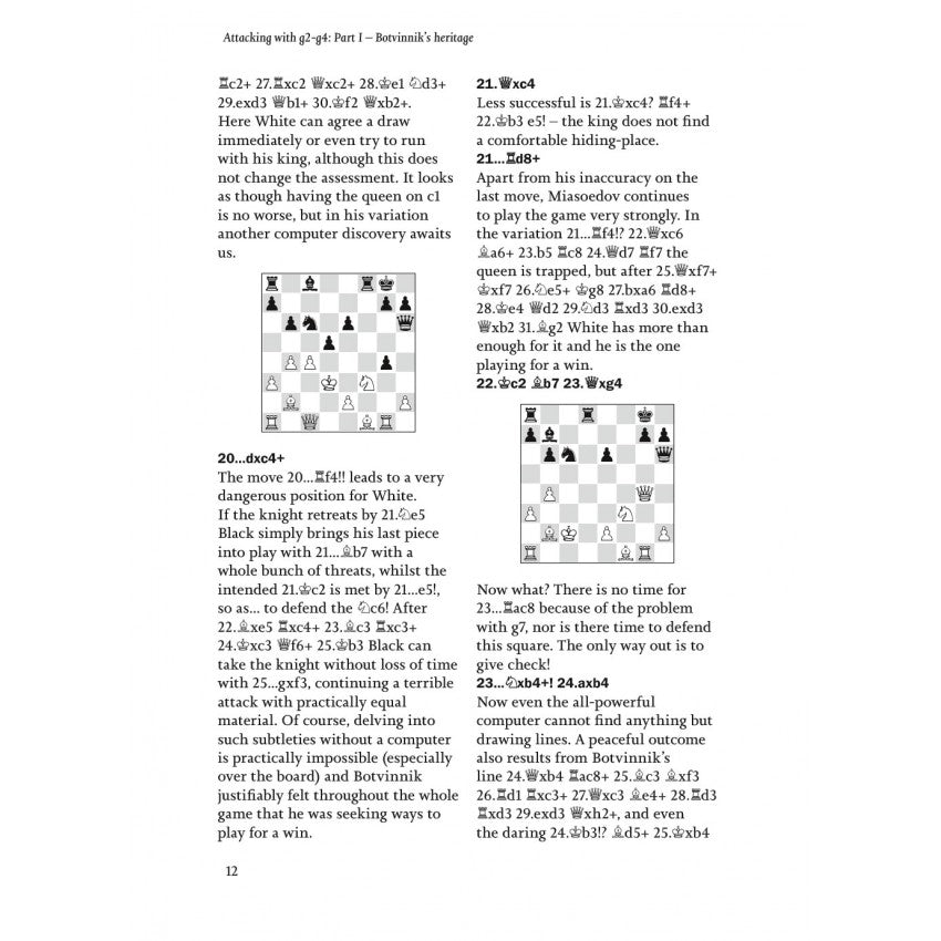 Attacking with g2-g4 - Attacking with g2-g4