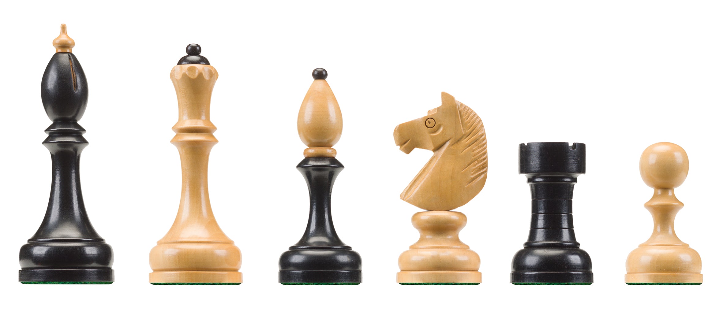 DGT "Czech Club" wooden chess pieces for electronic boards - DGT "Czech Club" wooden chess pieces for electronic boards