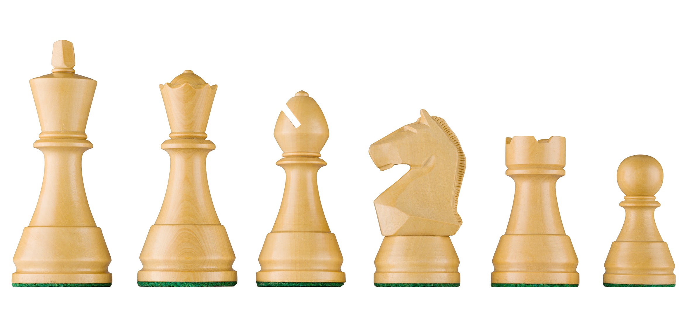DGT modern wooden chess pieces for electronic boards - additionally weighted - DGT modern wooden chess pieces for electronic boards - additionally weighted