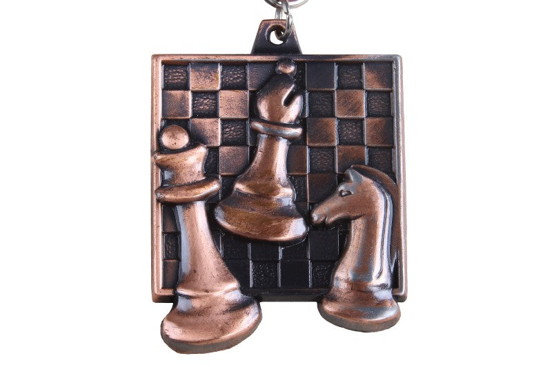Chess Award - Square Medal Bronze - Chess Award - Square Medal Bronze