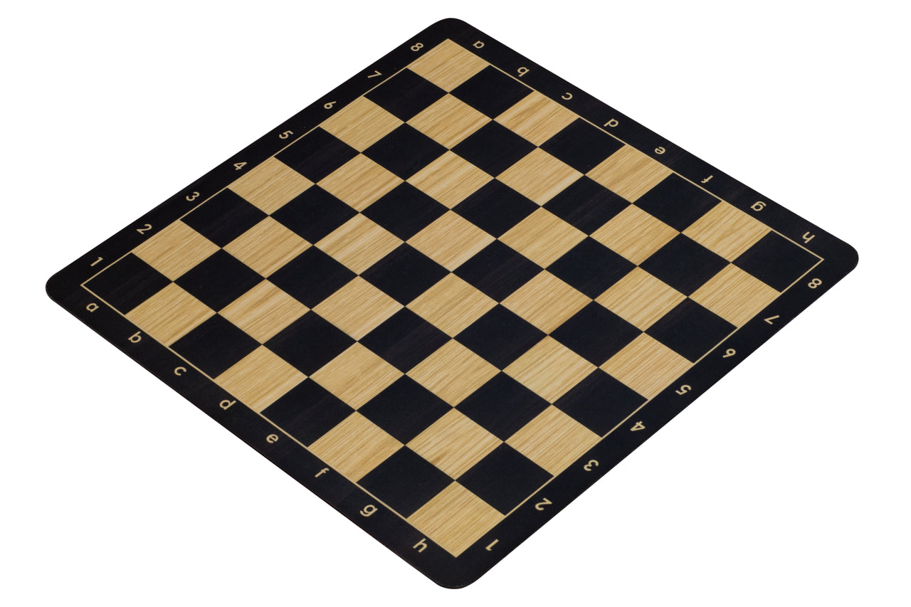 Black Roll-up chessboard no. 6 (51 cm), non-slip bottom - Black Roll-up chessboard no. 6 (51 cm), non-slip bottom
