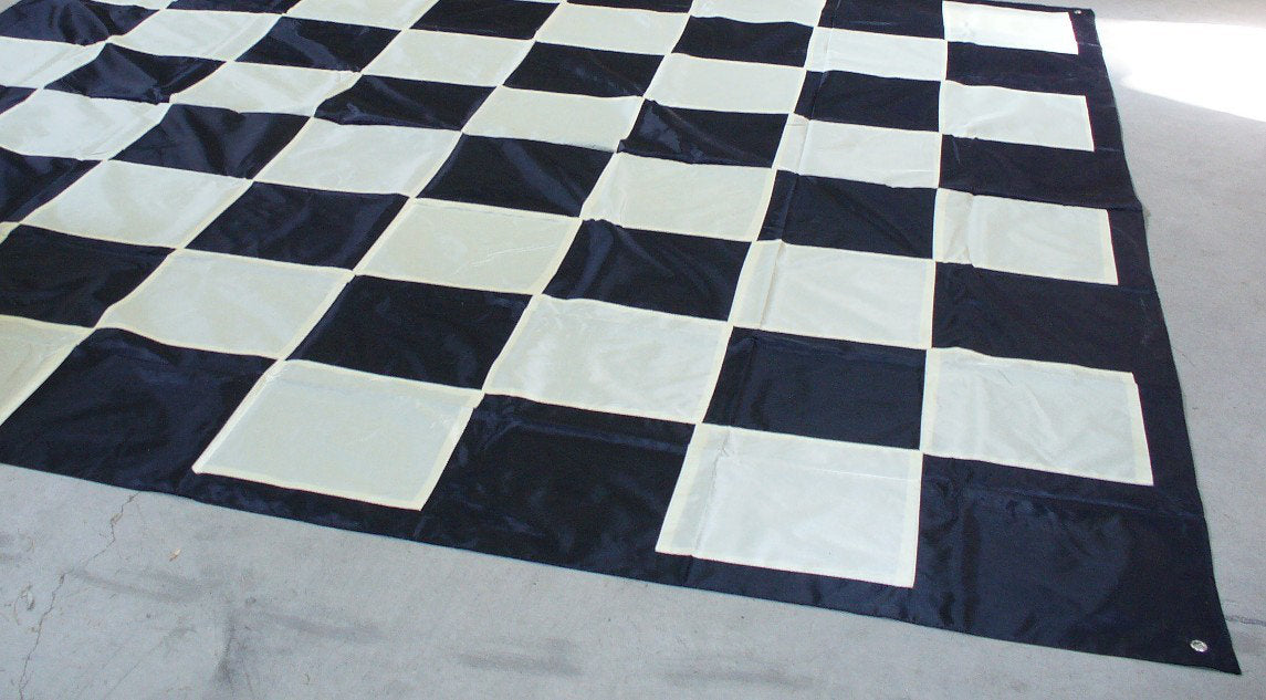 Nylon chess board for outdoor/garden chess (32 cm square) - Nylon chess board for outdoor/garden chess (32 cm square)