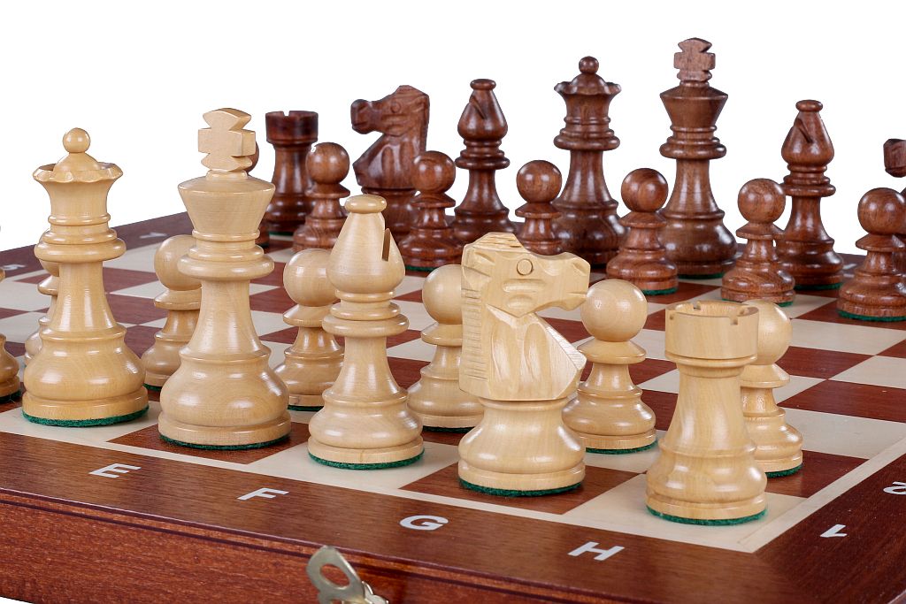 TOURNAMENT No5 intarsy FRENCH ACACIA 3,5" pieces - TOURNAMENT No5 intarsy FRENCH ACACIA 3,5" pieces