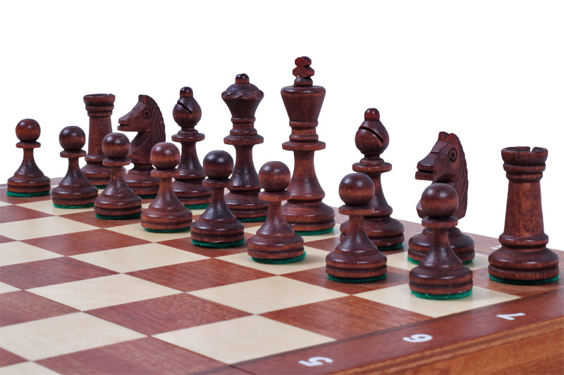 TOURNAMENT No 4 Inlaid (intarsia) with double queen - New Line - TOURNAMENT No 4 Inlaid (intarsia) with double queen - New Line
