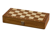 Magnetic CHESS SET 31cm (mahogany/maple)