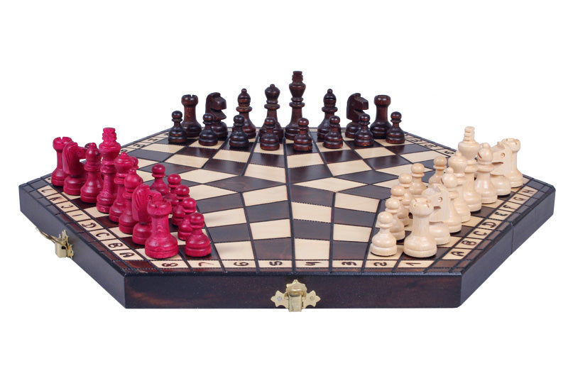 CHESS SET FOR THREE PLAYERS – MEDIUM - CHESS SET FOR THREE PLAYERS – MEDIUM