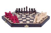 CHESS SET FOR THREE PLAYERS – MEDIUM
