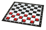 Large chess + checkers outdoor chess set (king 20 cm)