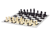 Staunton plastic chess pieces no 6 (king height: 95mm)