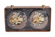 CLASSSIC plastic chess clock – BROWN SMALL