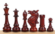 NAPOLEON REDWOOD CHESS FIGURES 6 INCHES