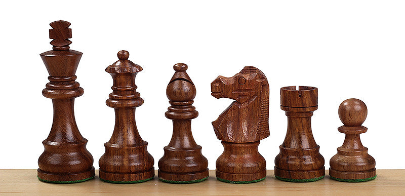 No6 Sapele Chessboard + 3.75" French Acacia pieces - e5d1544af8de6702d813194f80a97737