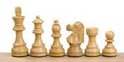 No6 Walnut Chessboard+3.75" French Ebonised pieces