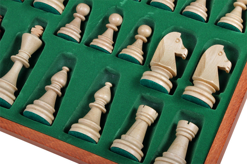TOURNAMENT No 6 Inlaid (intarsia), insert tray, wooden pieces - TOURNAMENT No 6 Inlaid (intarsia), insert tray, wooden pieces