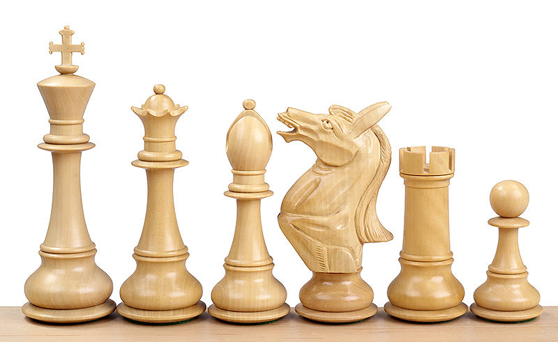 NAPOLEON REDWOOD CHESS FIGURES 6 INCHES - NAPOLEON REDWOOD CHESS FIGURES 6 INCHES