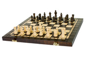 3-in-1 WOOD SET (40x40cm) CHASSETS + WARCABS + BACKGAMMON