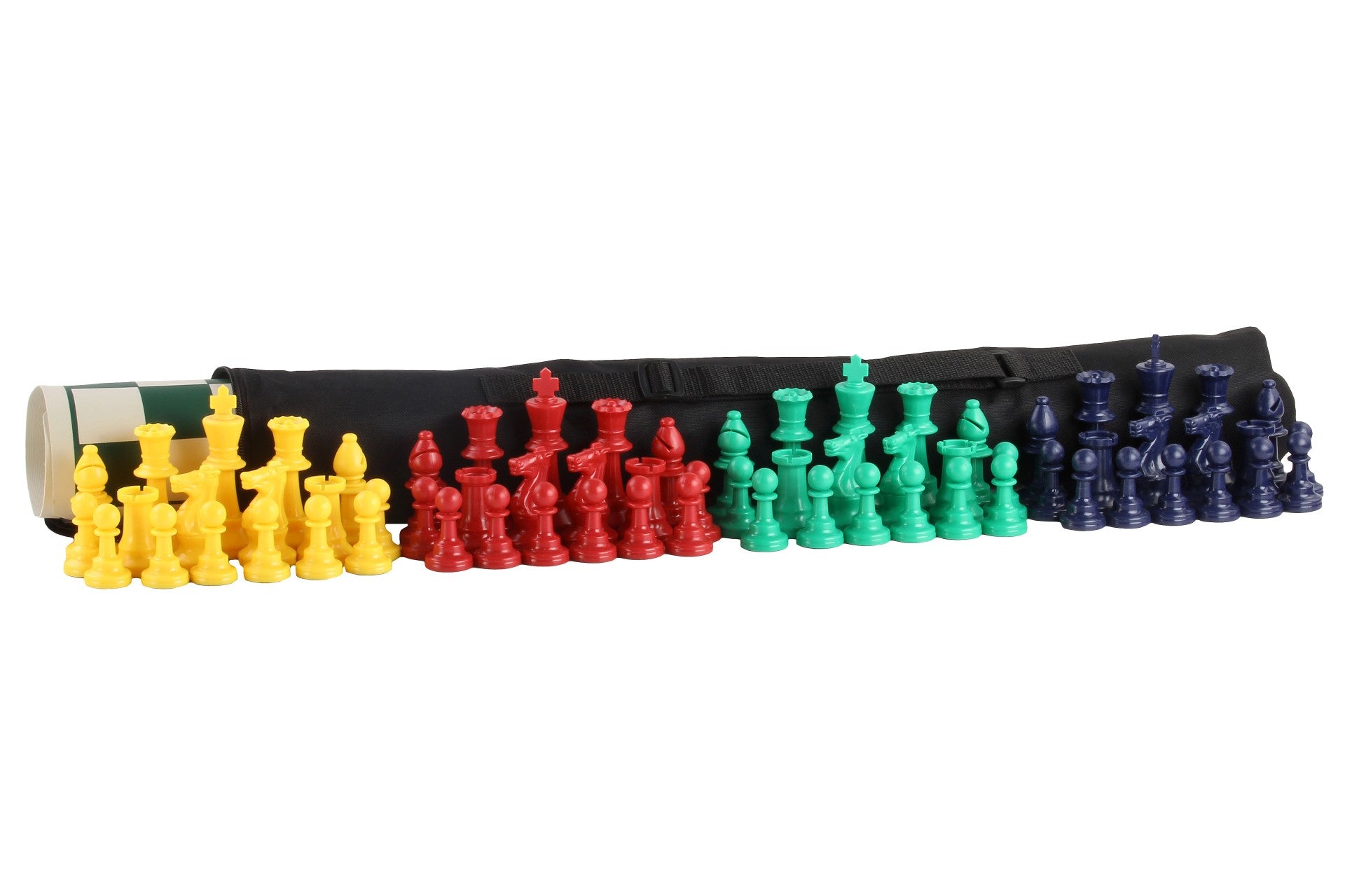 4 players chess set (Blue, Green, Red and Yellow) - 4 players chess set (Blue, Green, Red and Yellow)
