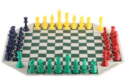 4 players chess set (Blue, Green, Red and Yellow)