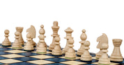 Blue Wooden Magnetic Chess Set (27 cm)