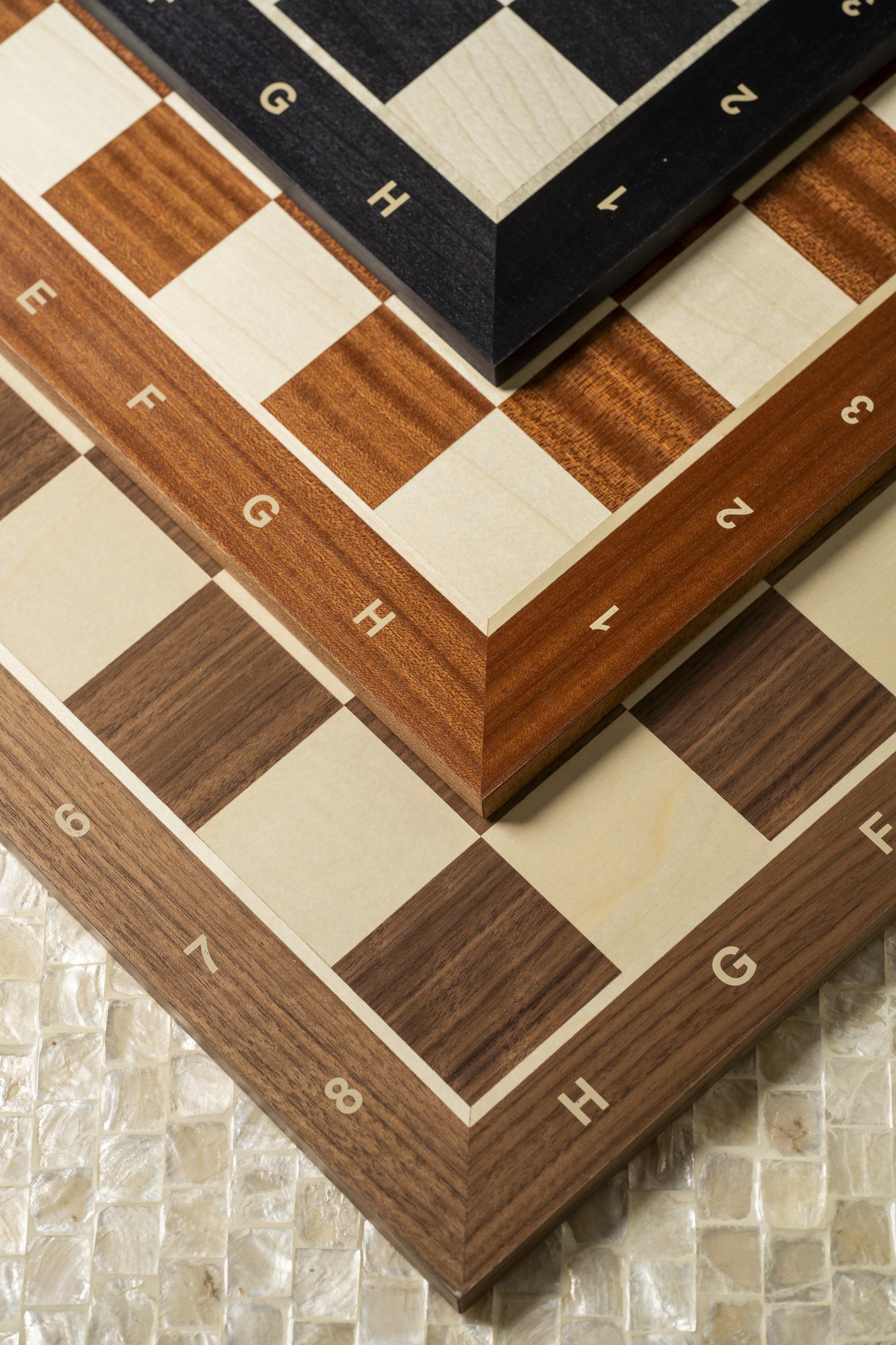 Size No 6 (with coordinates) mahogany/sycamore - Size No 6 (with coordinates) mahogany/sycamore
