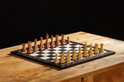 Supreme Acacia/Boxwood chess pieces 3,5''