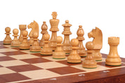 TOURNAMENT No5 intarsy GERMAN KNIGHT EBONISED 3,5" pieces